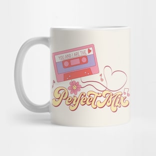 You And I Are The Perfect Mix Music Tape Valentines Day Mug